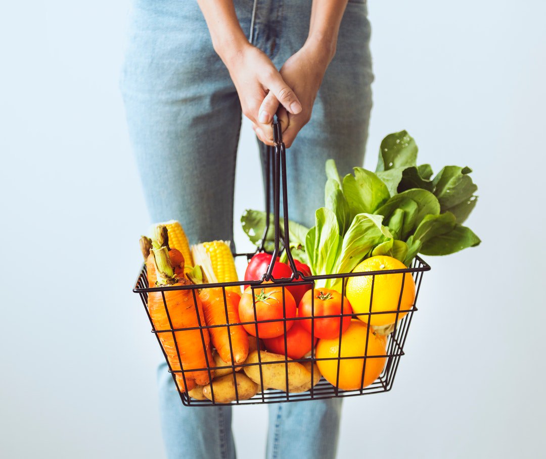 healthy grocery shopping